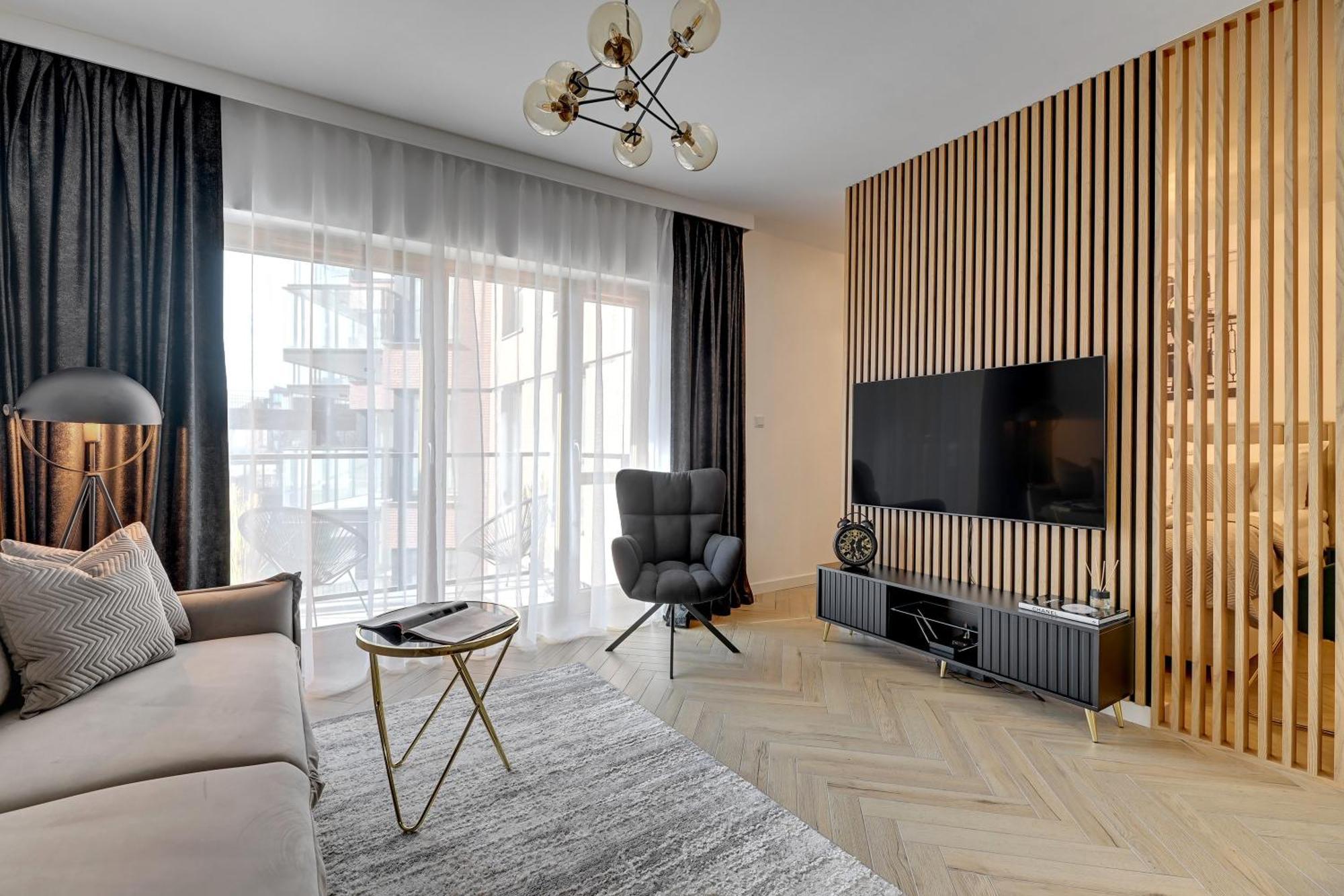 Nadmotlawie Estate Gym, Sauna & Parking By Downtown Apartments Gdańsk Exterior foto